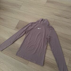 Nike Taupe Long Sleeve Shirt